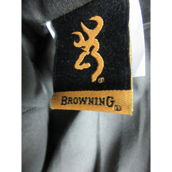 Browning Concealed Carry Shoulder Purse Gun Handbag in Charcoal Gray Suede Like - Picture 6 of 10